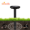 New Solar Powered Mole Mouse Snake Repeller Ultrasonic Sound Wave Pest Control Repellent For Farm Garden Yard